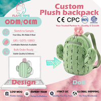 Sacs à dos en peluche personnalisés de haute qualité, design animal en 3D, pour cadeau pour les tout-petits, échantillon en coton PVC en 7 jours