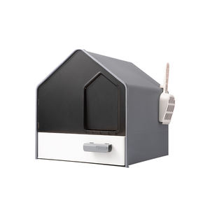 <span class=keywords><strong>Bac</strong></span> à <span class=keywords><strong>sable</strong></span> épais entièrement fermé, litière, grand espace, pour Villa, litière, animal de compagnie, toilette, pour chat - Product Image 5