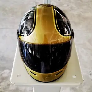 TRRF helm serat karbon sepeda motor Retro merek Italia, lokomotif, pedal, helm penutup penuh retro 2024