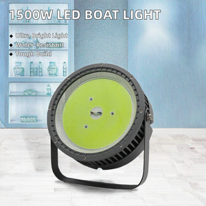 1000W 초고휘도 LED 해양등 블루 발광 IP67 방수 항해 낚시 보트 조명 300m 조명 거리 알루미늄 - Product Image 2