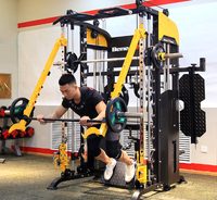 Machine Smith multifonctionnelle professionnelle en acier pour la musculation et le fitness en salle de sport, équipement de centre de fitness unisexe
