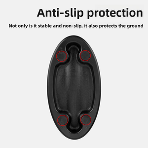 <span class=keywords><strong>Support</strong></span> de roue avant de <span class=keywords><strong>vélo</strong></span> TOSUOD pour entraînement en salle, stabilisateur antidérapant pour vélos de montagne et de route, tapis pour porte-vélos - Product Image 2