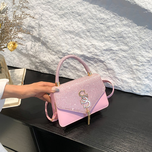 2026 Summer New Fashion Retro Stylish Lightweight Underarm Medium Square Single-Shoulder Crossbody Cover Solid Color PU - Product Image 4