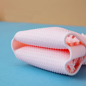 Guanto da doccia detergente in <span class=keywords><strong>Silicone</strong></span> puro per uso alimentare Scrubber per doccia massaggio spazzola per il lavaggio del corpo in <span class=keywords><strong>Silicone</strong></span> - Product Image 3