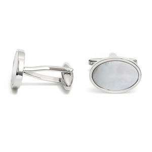 Boutons de manchette élégants pour hommes, boutons de manchette de haute qualité, luxe léger, strass dorés ronds pour chemise - Product Image 5