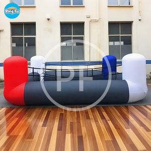 Anillos <span class=keywords><strong>de</strong></span> boxeo inflables para adultos, juego <span class=keywords><strong>de</strong></span> lucha portátil con logotipo personalizado al por mayor - Product Image 6