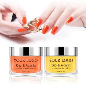 Venta al por mayor Nude Orange Gradient Ombre Powder Nails 3 en 1 Acrílico Dipping Acrylic Powder Nail <span class=keywords><strong>Kit</strong></span> para <span class=keywords><strong>principiantes</strong></span> del arte de las <span class=keywords><strong>uñas</strong></span> - Product Image 3