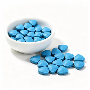 Compléments alimentaires à base de plantes en gros, comprimés naturels de Horny Goat Weed 100mg/500mg, pilules bleues pour hommes - Product Image 1