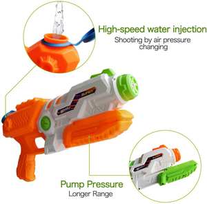 1200cc Hoge Capaciteit Plastic Spuitpistool Voor Kinderen En Volwassenen Lange Afstand Waterblaster Met 30-35 Voet Bereik - Product Image 3