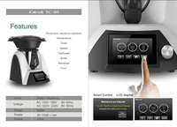 Robot de cuisine multifonctionnel Moins cher Eco Friendly Haute Performance Silencieux Robot de cuisine professionnel