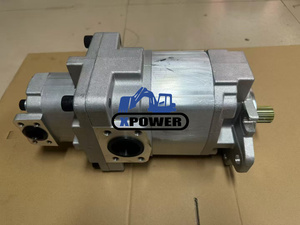 Nouvelle pompe à engrenages pour chargeuse-pelleteuse sur chenilles XPower WA600-3 WA600-3LK, pièce 705-53-31020, noire, garantie 6 mois - Product Image 2