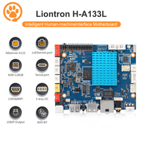 Liontron Allwinner A133 Placa de desarrollo de procesador inteligente de cuatro núcleos Kit de reconocimiento facial Android para robots publicitarios