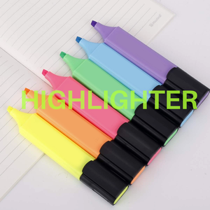Sáu màu sắc không độc hại Huỳnh Quang <span class=keywords><strong>Highlighter</strong></span> Bút Đánh Dấu Bộ - Product Image 5