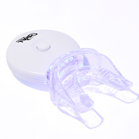Kit de Blanchiment Dentaire LED Personnalisable avec Logo, Gel de Blanchiment des Dents 0,1-35% HP/0,1-44% CP/Sans Peroxyde/PAP, Seringue et Batterie Incluses