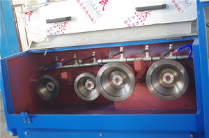 Machine à tréfiler SWAN INT'L 24D, recuit continu, composants de moteur à roulement de haute qualité, vitesse max. 2000 m/min, garantie 1 an - Product Image 5