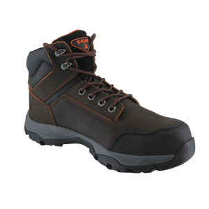 Chaussures de sécurité en cuir de vache Crazyhorse antidérapantes, anti-perforation, à embout en acier, imperméables, tendance, <span class=keywords><strong>Saian</strong></span> SA-8060, vente chaude - Product Image 4