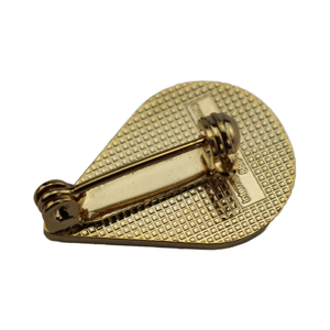 Armonia paesaggio metallo emblema natura moderna a due toni <span class=keywords><strong>motivi</strong></span> industriali lucidati spilla anniversario lettere da <span class=keywords><strong>collezione</strong></span> - Product Image 2