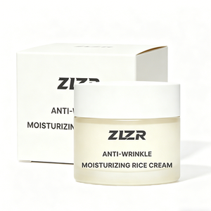 ZZR Anti-Wrinkle Moisturizing Rice Cream for <b>Face</b> All Skin Types Day Use Organic Cream - Product Image 5