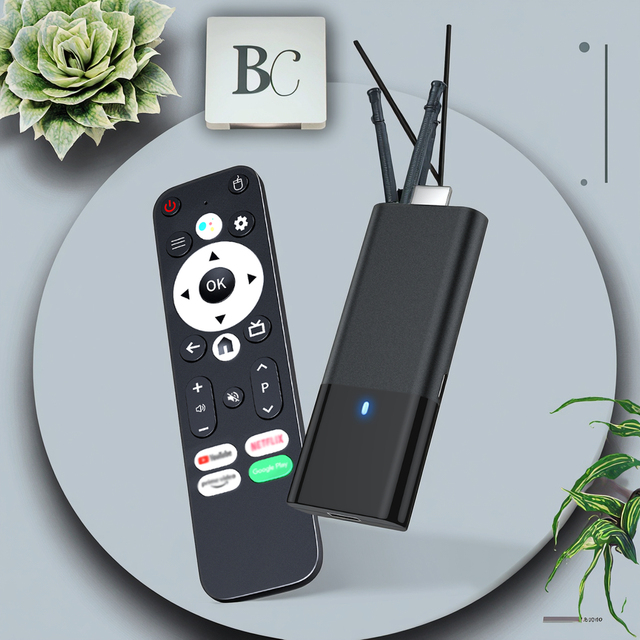 2025 S02 4K HD Streaming TV Stick with 2GB 16GB Allwinner H313 Chip Smart Home Controls Free Live Streaming Tv Stick Android 4k