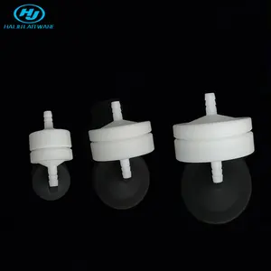 HAIJU LAB Factory Customize 25mm/40mm/47mm/90mm Lab use PTFE Filter Holder for Filter Membrane With Barb Tip End