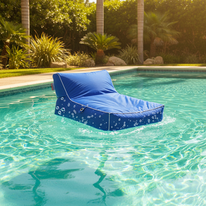 Modern Waterproof Fabric Floating <strong>Bean</strong> <strong>Bag</strong> <strong>Bed</strong> &amp; Chair for Outdoor Swimming Pool Use - Product Image 1