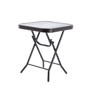طاولة زجاجية قابلة للطي للحدائق والشرفات والنزهات الخارجية - Product Image 1