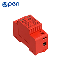 Parafoudre de protection contre les surtensions 1000V CC 2P pour système solaire 20KA 40KA