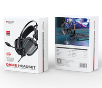 Auriculares para Juegos EK03 Yesido con Cable de PVC de 2.2M, Sonido Envolvente 3D, Luz RGB de Siete Colores con Efecto de Respiración