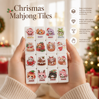 Oh Line Luxury Christmas Mahjong Tiles American Thanksgiving American Mahjong Tiles Set Moq 1 Halloween Mahjong Tiles