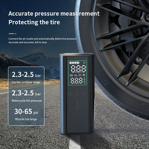 เครื่องสูบลมยางฉุกเฉินอเนกประสงค์ Lexas สำหรับรถยนต์ มอเตอร์ไซค์ จักรยาน รุ่น Ball 19 ทรงกระบอกโลหะ พร้อมคลิปหนีบอัจฉริยะ วัสดุ ABS สำหรับใช้งานกลางแจ้ง - Product Image 3