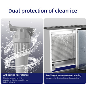 <span class=keywords><strong>Produttore</strong></span> <span class=keywords><strong>di</strong></span> Macchine per Cubetti <span class=keywords><strong>di</strong></span> <span class=keywords><strong>Ghiaccio</strong></span> Commerciali, 100Kg 300Kg 400 Kg 500Kg 1000 Kg, <span class=keywords><strong>Macchina</strong></span> per <span class=keywords><strong>Ghiaccio</strong></span> in Acciaio Inox per Attività Commerciali - Product Image 5