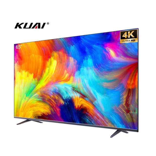 Factory Direct Sale Frameless Slim 65'' 4K UHD LED Display Android Wifi Smart TV Digital Television