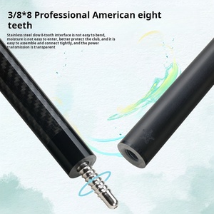 Taco de billar de fibra de carbono premium <span class=keywords><strong>CRICAL</strong></span> con tecnología 1/2 Hit, estilo chino para bolas 8 y 9, varilla privada de 12.5mm - Product Image 5