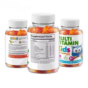 OEM Private Label Multivitamines Gummies Supplément Immunitaire Quotidien pour Enfants et Adultes Vitamine A C <span class=keywords><strong>D</strong></span> E Gummy Candy Dosage - Product Image 2