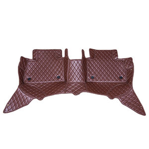 Tapis de sol de voiture en cuir imperméable et élégant à motifs, s'adaptant au contour de la carrosserie pour tous les modèles <span class=keywords><strong>Tesla</strong></span> - Product Image 5