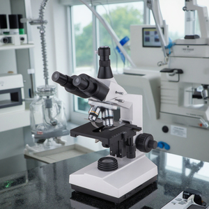 Microscope biologique numérique trinoculaire Imagerie électronique multifonctionnelle Visualisation claire des micro-organismes pour la science médicale - Product Image 4