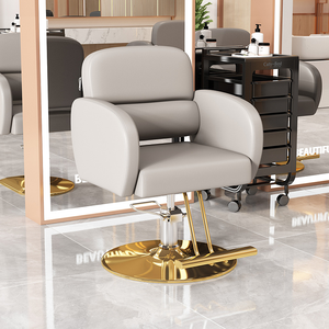 Silla de Peluquería Profesional de 360 Grados para Salón de Belleza y Barbería, Muebles para Peluquería, Silla de Trabajo para Estilismo - Product Image 6