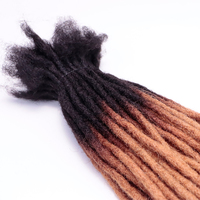 Extensions Jiffy Locs Douces Cheveux Humains, Dreadlocks Afro Crépues