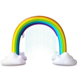 Arco Inflable de Agua con Rociador de Arcoíris, 210x90cm, PVC, Juguete Infantil para Exteriores - Product Image 5
