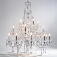 Lustre de mariage luxueux en acrylique RHD, éclairage décoratif écologique pour salle, accessoires de mariage