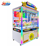 Joyplay 6 Claw Machine Commercial Five Claw Plush Toy Crane Arcade Prize Gift Game Machine Big Claw Crane Machine