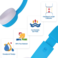 Casque sans fil supra-auriculaire pour enfants [85 dB] avec limiteur de volume, ANC, Bluetooth 5.3, autonomie pour l'école, les voyages et la maison