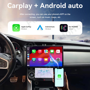 Foforfor 13.3inch Android13 Touch Screen Car Radio GPS Navigation AC <strong>Panel</strong> for Jaguar XF 2015-2019 with Carplay Android Auto - Product Image 3