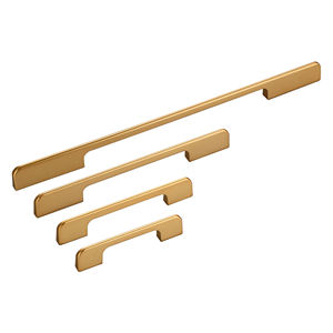 تصميم عصري من سبائك الألومنيوم الذهبية مقبض طويل معدني للمطبخ ودرج أثاث خزانة مقابض غرف النوم - Product Image 3