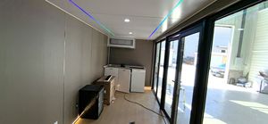 Maisons capsules avec vue sur <span class=keywords><strong>l</strong></span>'océan et grandes fenêtres, conçues spécifiquement pour les campings en bord <span class=keywords><strong>de</strong></span> mer. - Product Image 4