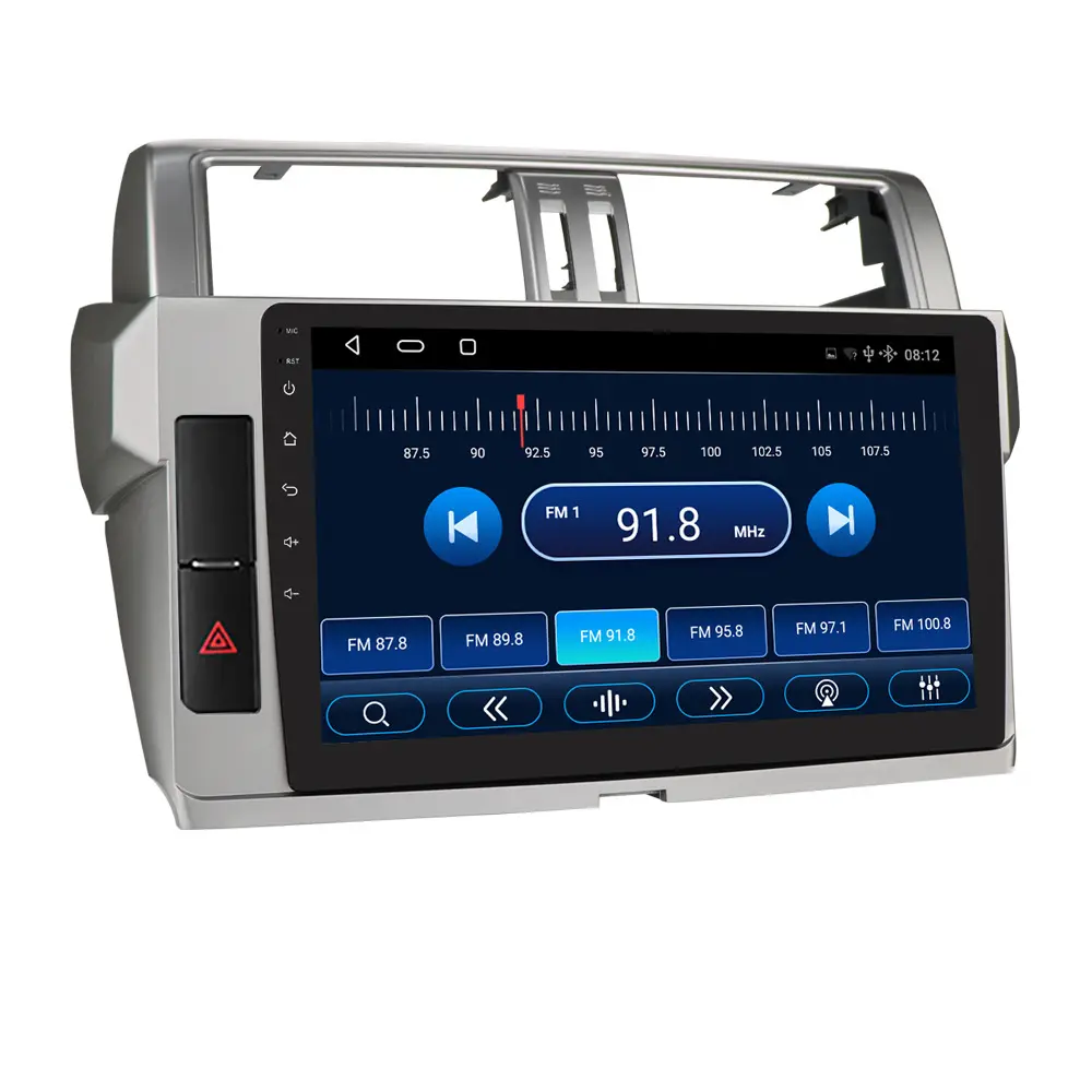 Dsp Octacore Android 11 Autoradio lettore multimediale per Toyota Land Cruiser Prado 150 navigazione Gps per auto Autoradio Stereo