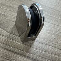 DETECH Pince moderne en acier inoxydable et aluminium pour rampes d'escalier, de pont, de terrasse et de véranda d'hôtel 8-12mm