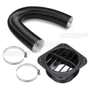 Conjunto de conductos de aire de 75 mm para calefacción de coche, camión o furgoneta, compatible con calentadores diésel de estacionamiento Webasto, Eberspächer y Propex - Product Image 2