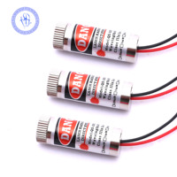Adjustable Beam 650nm 5mW Red Laser 3-5V Industrial Laser Line Module