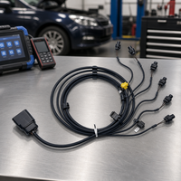 Câble de harnais de capteur de pare-chocs avant BeiXing avec isolation en PVC, conducteurs en cuivre pur, indice de protection IP67, pour automobile